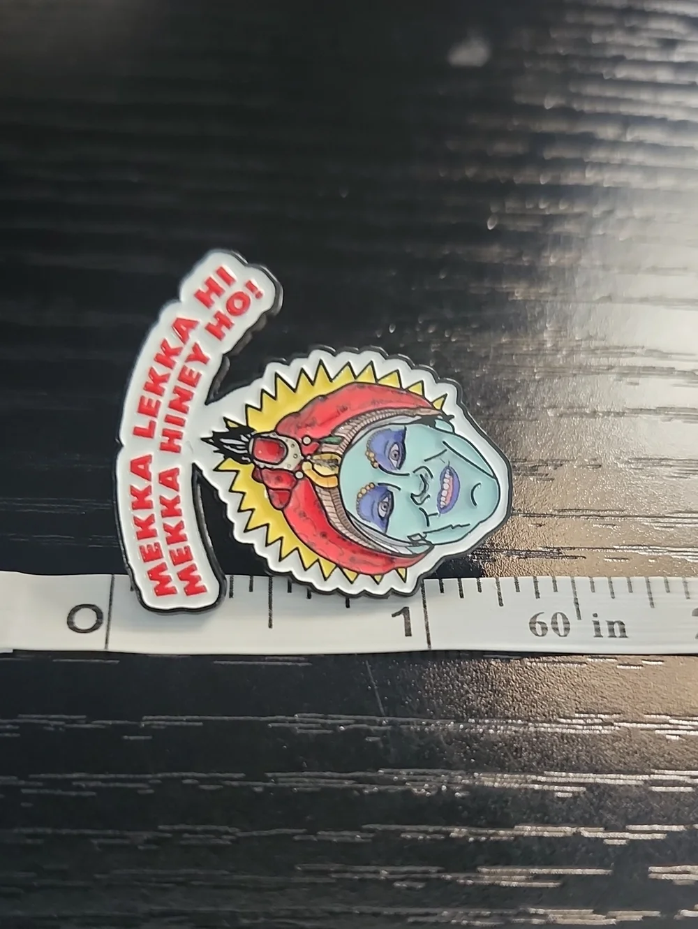 Pee Wee's Playhouse Genie Mekka Lekka Hi Enamel Pin